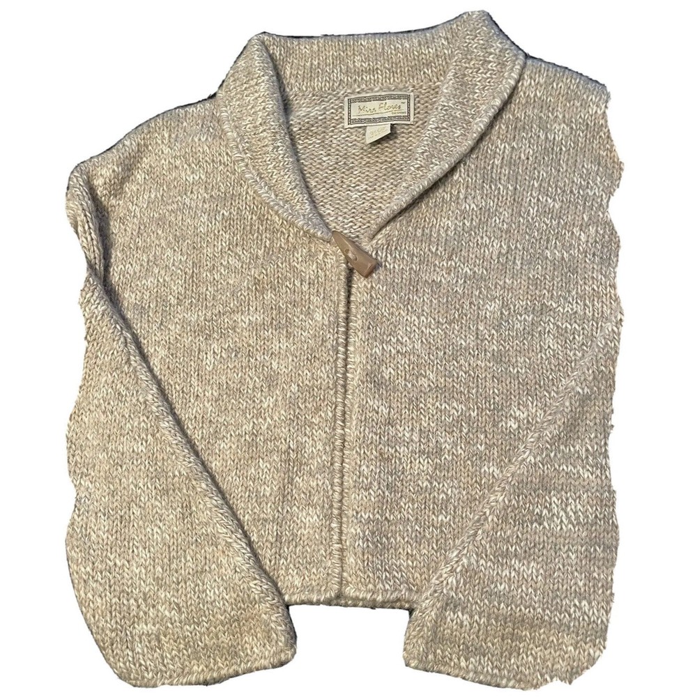 Mira Flores alpaca cardigan sweater Womens Size Small